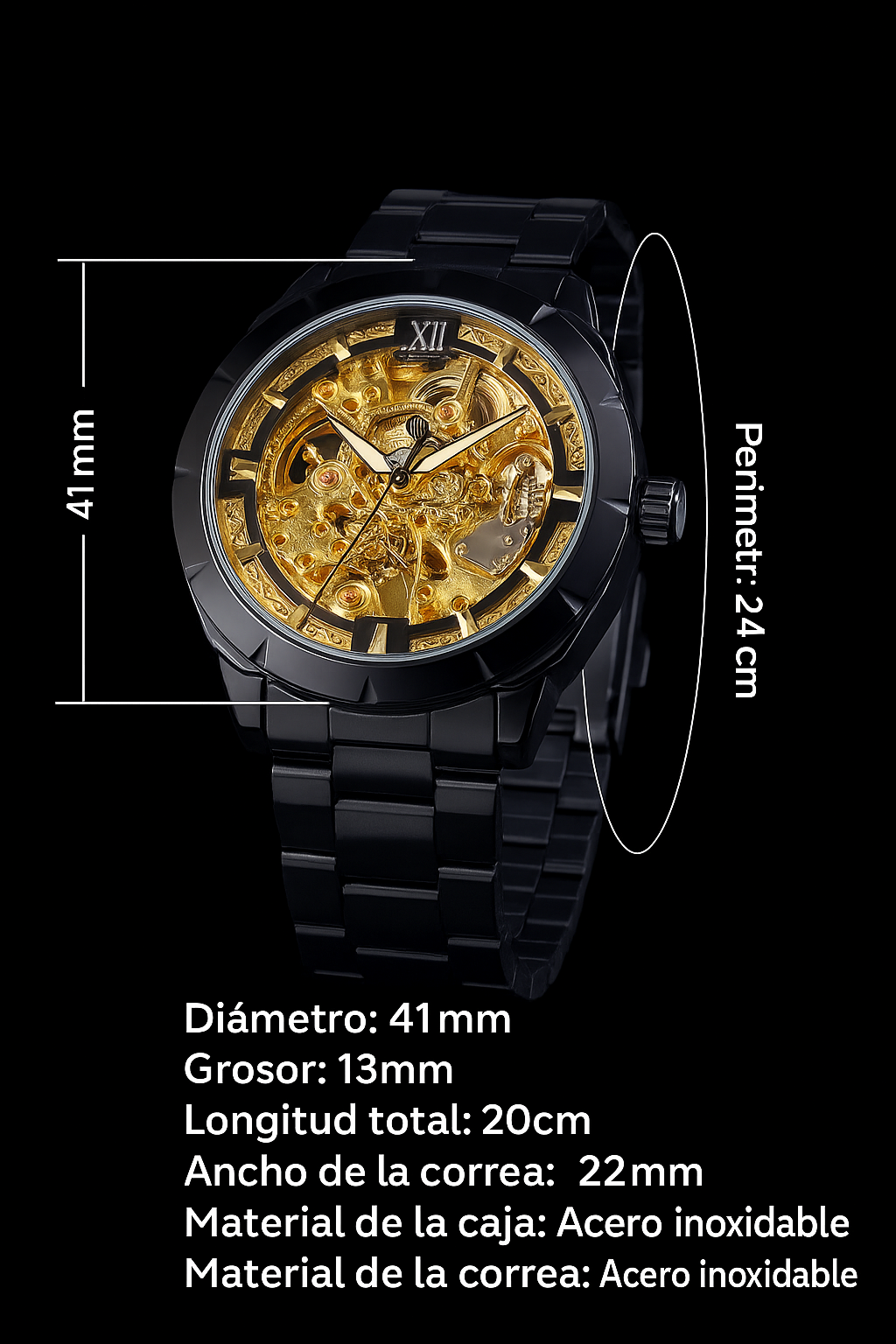 Reloj Automático de Hombre MINUTO ALFA7