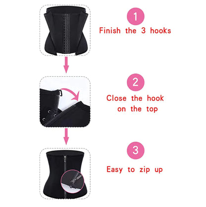 Sport Shaping Bodysuit with Three Rows of Hooks