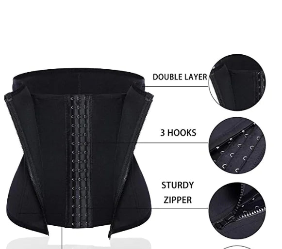 Sport Shaping Bodysuit with Three Rows of Hooks
