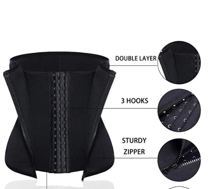 Sport Shaping Bodysuit with Three Rows of Hooks