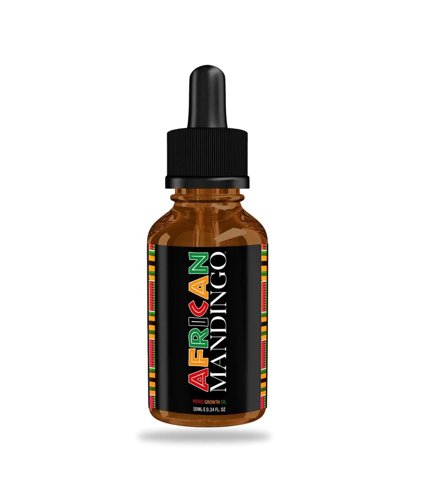 African Mandingo - Penis Enlarger and Dick Growth Massage Oil Grow a Longer and Thicker Penis Grow Penis and Increase Size Penile Enlargement and Extender for Men 10ml