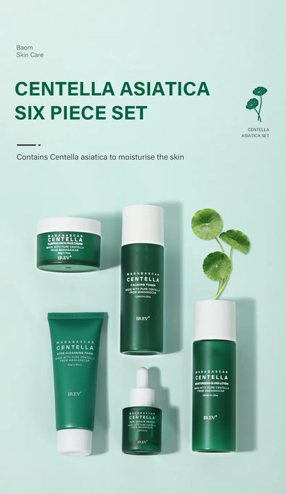 Kit Facial Calmante Centella · Repara brotes y piel sensible